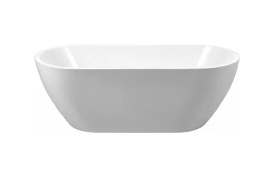 Акриловая ванна BelBagno 150х75 см BB70-1500-W0 без перелива, белый МОСПЛИТКА