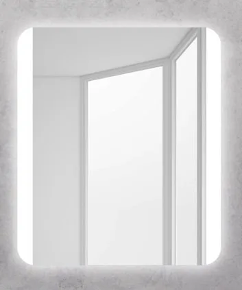 BELBAGNO Зеркало со встроенным светильником и кнопочным выключателем, 12W, 220-240V, 700x30x600 АТЕЛЬЕ ВАННОЙ КОМНАТЫ. САМАРА