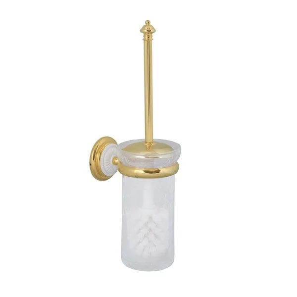 BOHEME Murano Ершик настенный, для унитаза, золото АТЕЛЬЕ ВАННОЙ КОМНАТЫ. САМАРА