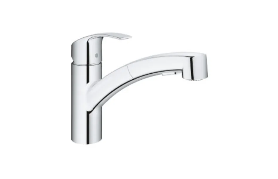 Смеситель для мойки Grohe Eurosmart 30305000 с выдвижной лейкой АКВАМЕТРИЯ