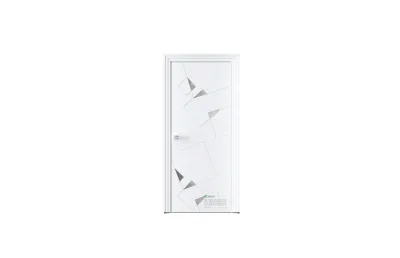 Межкомнатная дверь Perfect P Steel 1 RAL9003 7 ДВЕРЕЙ