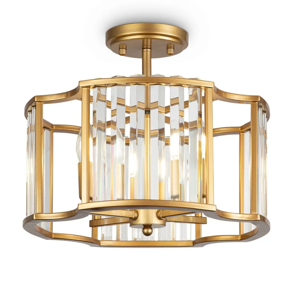 Люстра на штанге Maytoni Solar MOD087CL-04G MAYTONI