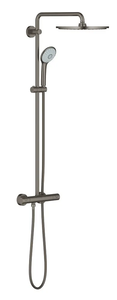 GROHE Euphoria XXL 310 Душевая система с термостатом для душа, цвет: темный графит, матовый АТЕЛЬЕ ВАННОЙ КОМНАТЫ. САМАРА