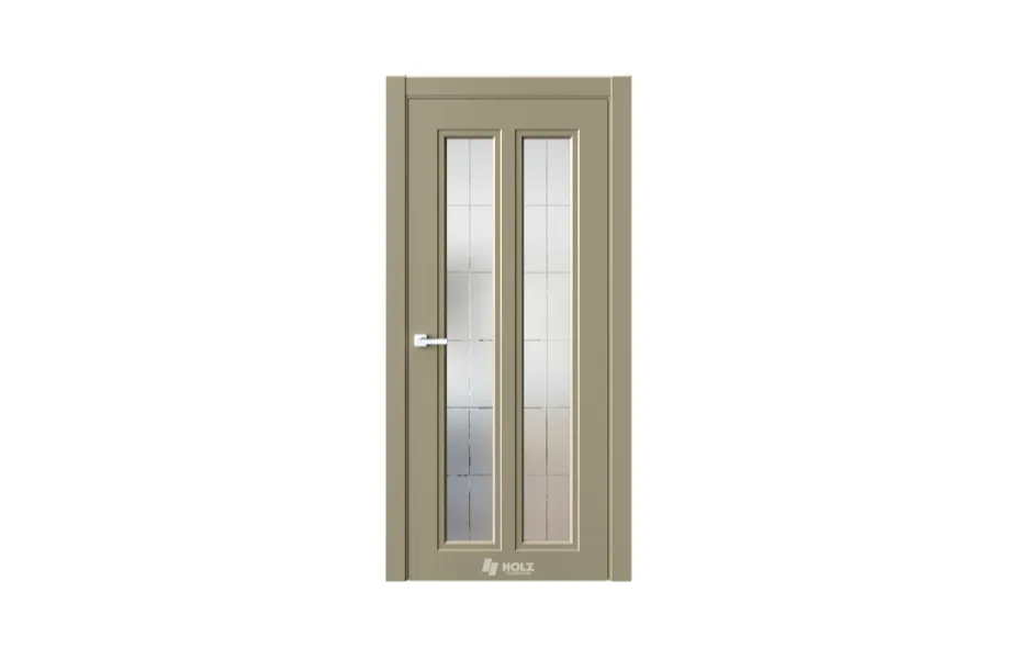 Neo Classic N21 Бежевый RAL1035 стекло 7 ДВЕРЕЙ
