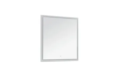 Зеркало Aquanet Nova Lite 75 белое LED МОСПЛИТКА