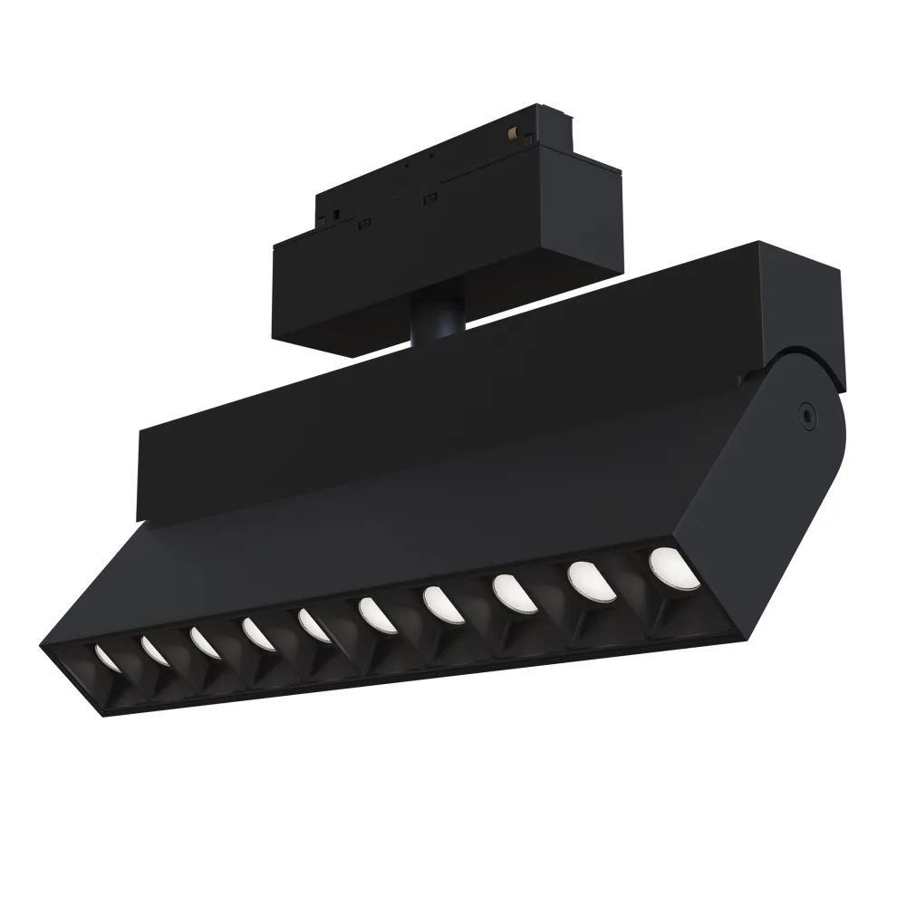 Трековый светильник для магнитного шинопровода Maytoni Gravity Points TR015-2-20W4K-B MAYTONI