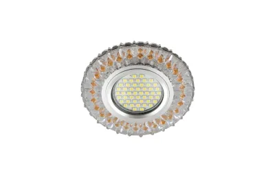 ВСТРАИВАЕМЫЙ СВЕТИЛЬНИК FAMETTO LUCIOLE DLS-L138 GU5.3 GLASSY/LIGHT TEA MNOGOROZETOK - МНОГОРОЗЕТОК