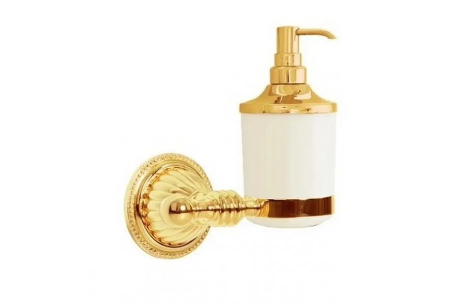 BOHEME Hermitage Gold Диспенсер настенный, золото АТЕЛЬЕ ВАННОЙ КОМНАТЫ. САМАРА
