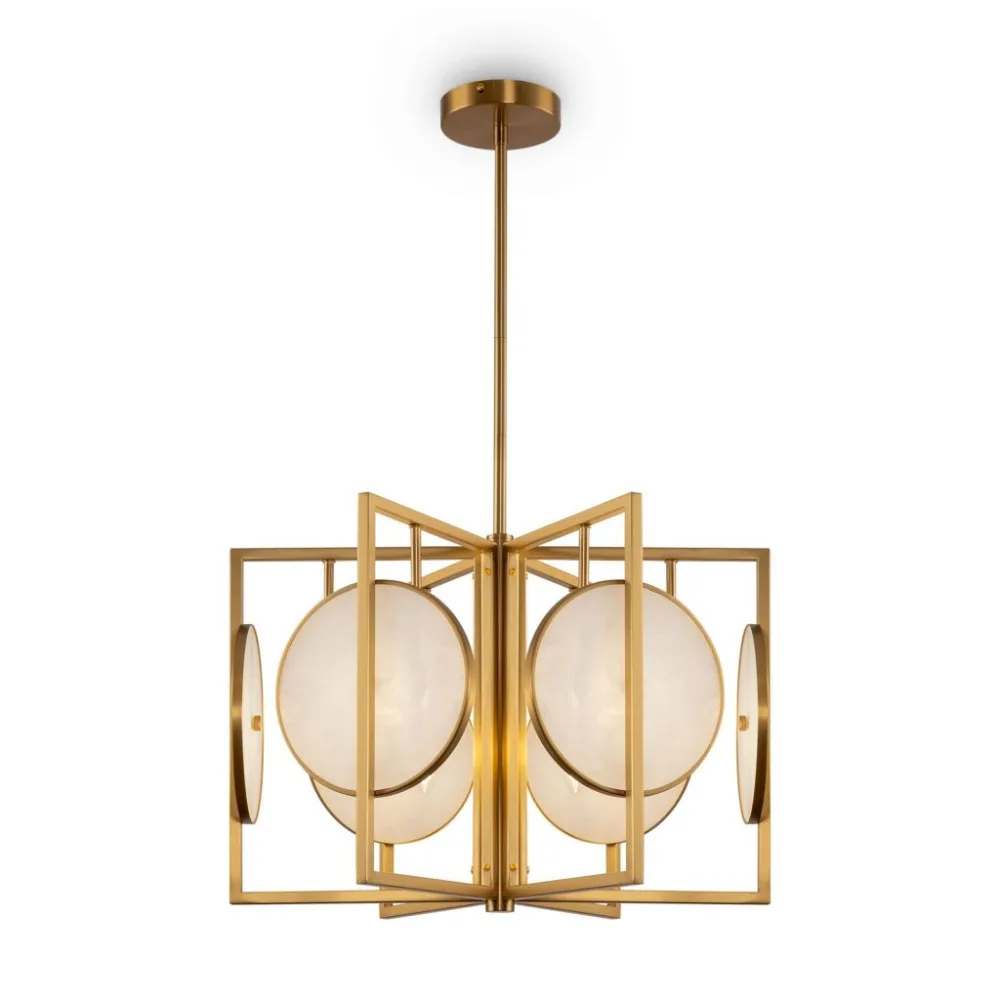 Люстра на штанге Maytoni Marmo MOD099PL-06G MAYTONI