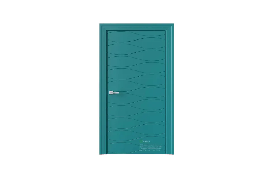 Межкомнатная дверь Perfect P9 RAL5021 7 ДВЕРЕЙ