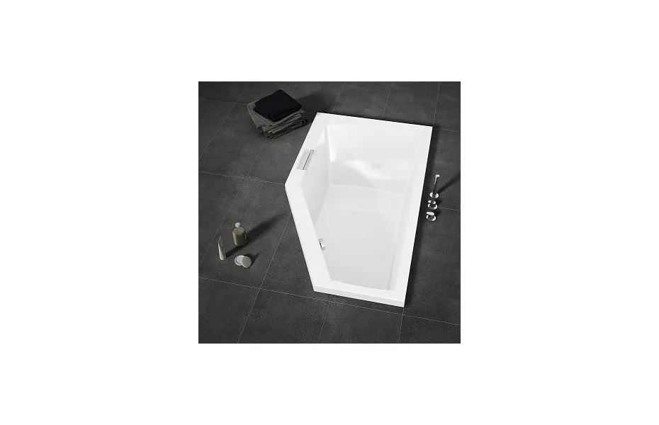 Акриловая ванна Riho Geta 160 см R Plug&Play МОСПЛИТКА
