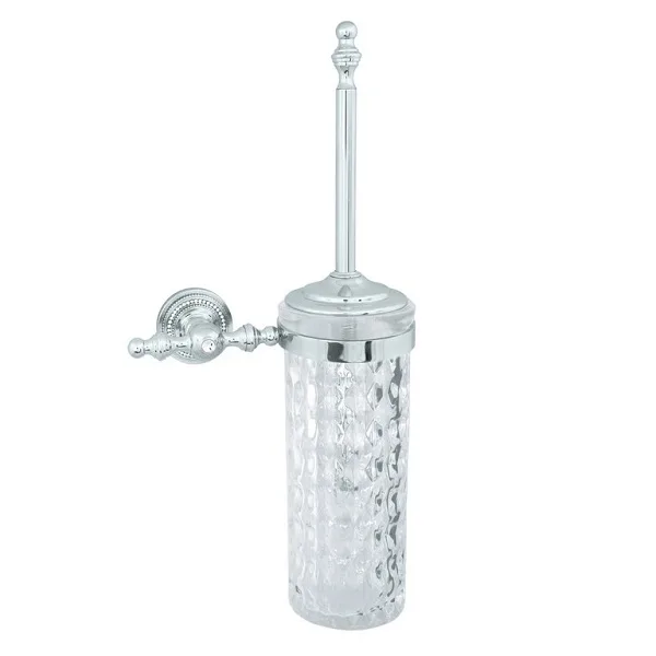 BOHEME Brillante Ершик для унитаза, настенный, стекло, хром АТЕЛЬЕ ВАННОЙ КОМНАТЫ. САМАРА
