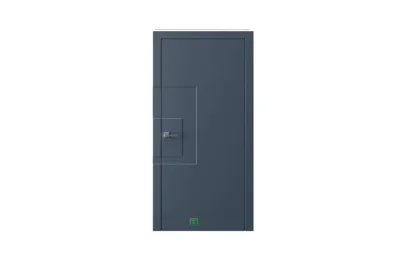 Межкомнатная дверь PV 1 RAL5008 7 ДВЕРЕЙ