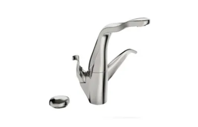 Смеситель для кухни Oras Alessi Swan 230/12V с Smart кнопкой и клапаном для посудомоечной машины 8225F АКВАМЕТРИЯ