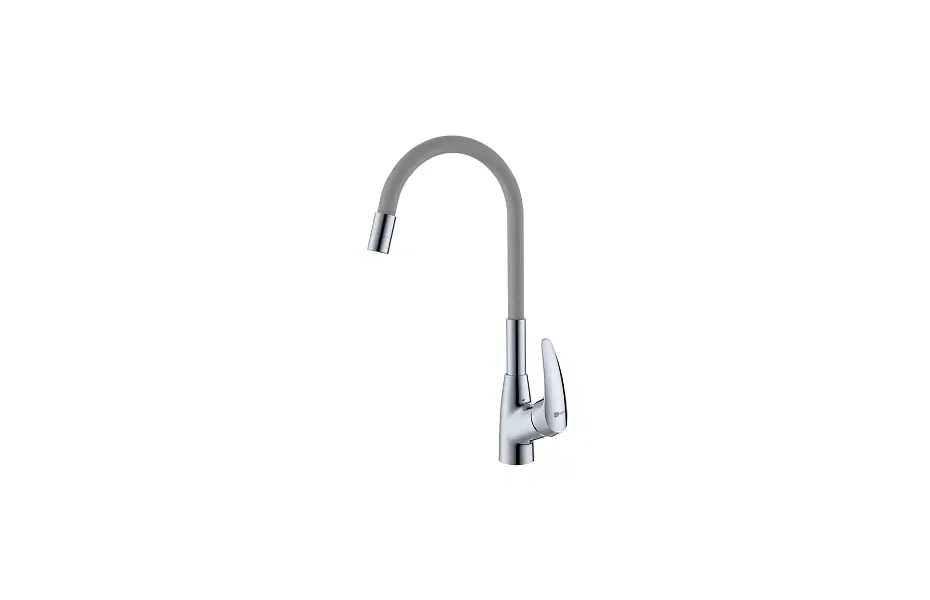 Смеситель для кухонной мойки Lemark Linara LM0415C-Gray серый глянец МОСПЛИТКА