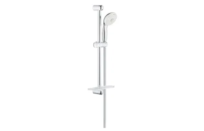 GROHE New Tempesta 100 IV Душевой гарнитур с мыльницей, душевая штанга 600 мм, 9,5 л/мин АТЕЛЬЕ ВАННОЙ КОМНАТЫ. САМАРА