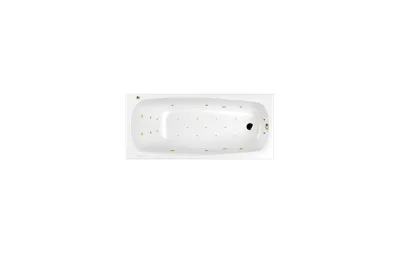 Акриловая ванна 180х80 см Whitecross Layla Ultra 0102.180080.100.ULTRA.GL с гидромассажем МОСПЛИТКА