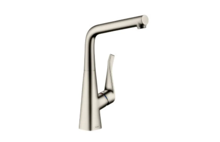Смеситель для кухни Hansgrohe Metris сталь 14822800 АКВАМЕТРИЯ