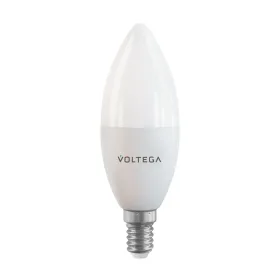 Светодиодная диммируемая лампа Wi-Fi Voltega E14 5W 2700K VG 2427 свеча матовая MAYTONI