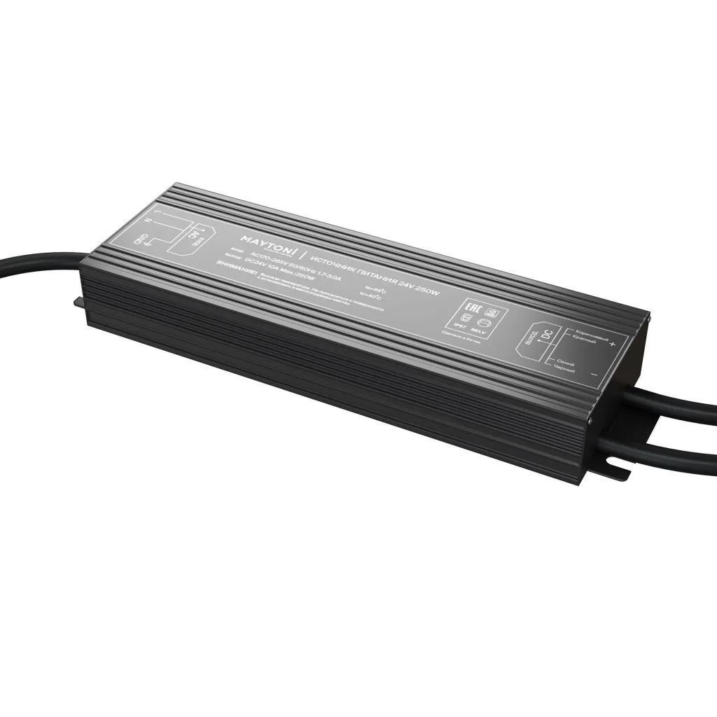 Блок питания для светодиодной ленты 100Вт 24V IP67 Maytoni 020214 MAYTONI