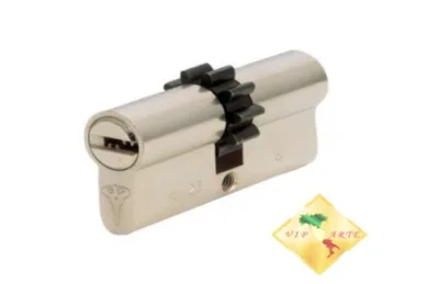 Цилиндр Mul-t-lock с большой шестеренкой 7x7 L76 БТШ 33x43Т (евро 35х45) ключ/вертушка МИР ЗАМКОВ