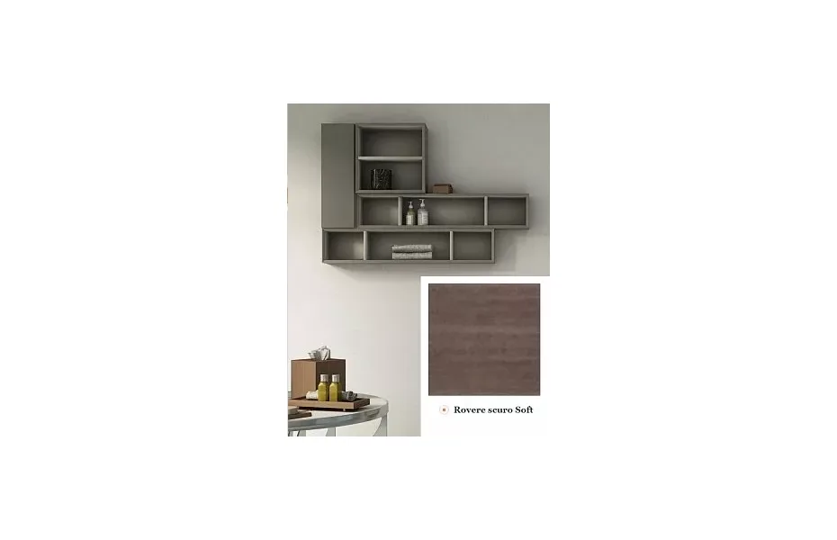 Шкафчик 100 см Cezares 53144 rovere scuro soft МОСПЛИТКА
