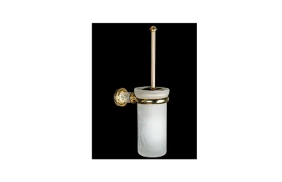 BOHEME Murano Crystal Ершик для унитаза, настенный, золото АТЕЛЬЕ ВАННОЙ КОМНАТЫ. САМАРА