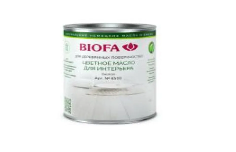8510 BIOFA БЕЛОЕ МАСЛО ДЛЯ ИНТЕРЬЕРА ИЗ ДЕРЕВА БИОФА – САМАРА