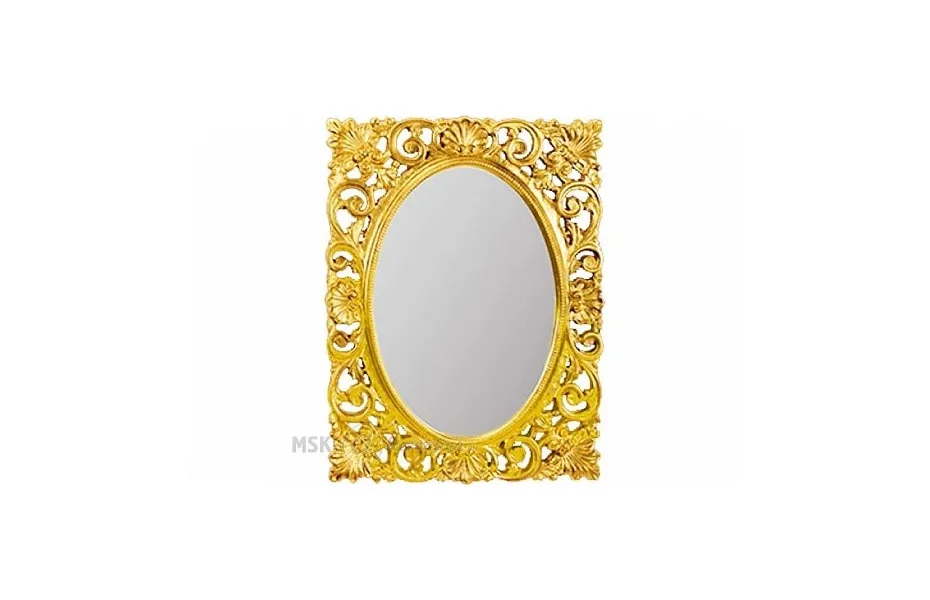 Зеркало прямоугольное Migliore Complementi ML.COM-70.721, h95xL73xP4 cm, золото МОСПЛИТКА