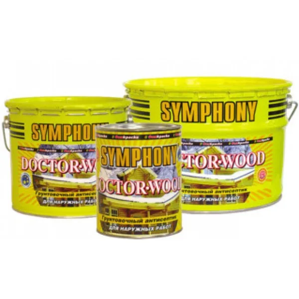 SYMPHONY DOCTOR-WOOD – ГРУНТОВОЧНЫЙ АНТИСЕПТИК НА ОСНОВЕ ЛЬНЯНОГО МАСЛА ФИНКРАСКИ – САМАРА