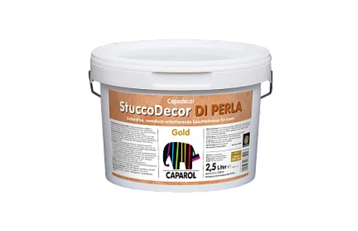 Декоративное покрытие Caparol Capadecor StuccoDecor DI PERLA Gold (2,5 л)