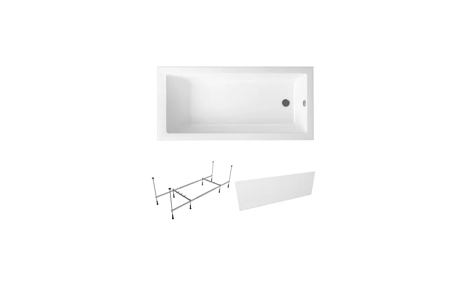 Акриловая ванна Lavinia Boho Element, 170x80, S2-37090080 МОСПЛИТКА