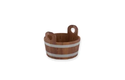 Шайка BENTWOOD Лиственница Морёная 15 л. ПАР МАСТЕР