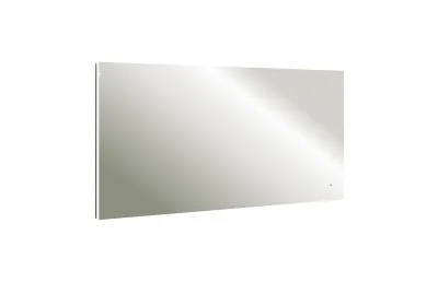 Зеркало Aquanika Quadro 120х70 см AQQ12070RU127 с подсветкой и сенсорным выключателем МОСПЛИТКА