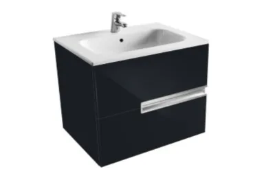 Тумба под раковину Roca Victoria Nord Black Edition 59x55 ZRU9000096 АКВАМЕТРИЯ