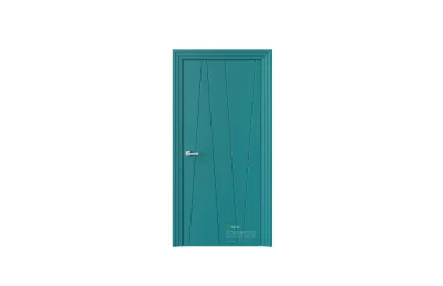 Межкомнатная дверь Perfect P19 RAL5021 7 ДВЕРЕЙ