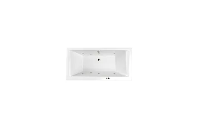 Акриловая ванна 170х80 см Whitecross Savia Duo Soft 0103.170080.100.SOFT.BR с гидромассажем МОСПЛИТКА