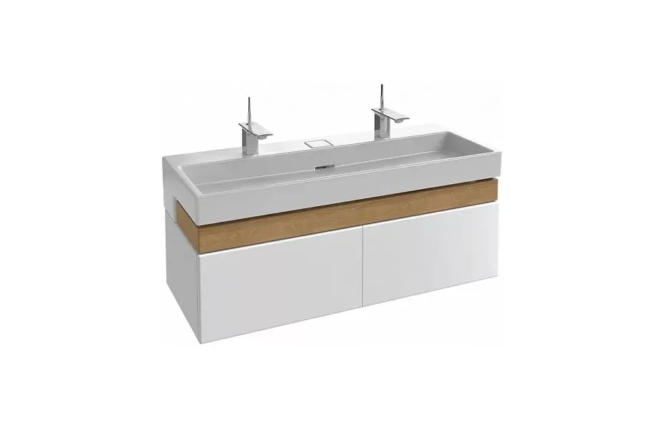 Тумба с раковиной Jacob Delafon Terrace 120 см EB1188-M49-M49 белый матовый МОСПЛИТКА