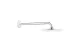 Верхний душ Grohe Rainshower Cosmopolitan 26171LS0 с кронштейном АКВАМЕТРИЯ
