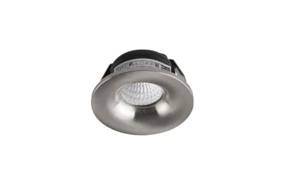 ВСТРАИВАЕМЫЙ СВЕТОДИОДНЫЙ СВЕТИЛЬНИК HOROZ BIANCA 3W 4200К МАТОВЫЙ ХРОМ 016-036-0003 MNOGOROZETOK - МНОГОРОЗЕТОК