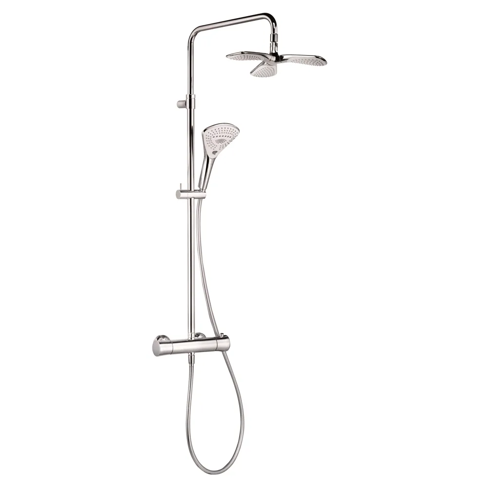 KLUDI Dual Shower System с термостатом, с душевой лейкой Fizz АТЕЛЬЕ ВАННОЙ КОМНАТЫ. САМАРА