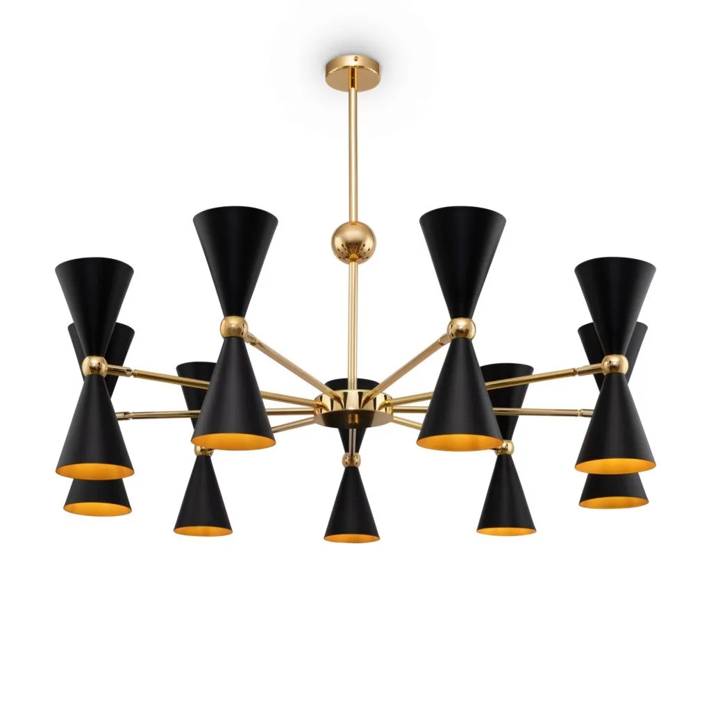 Люстра на штанге Maytoni Vesper MOD108PL-18GB MAYTONI