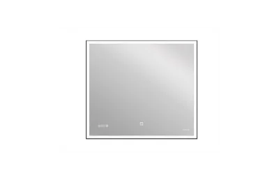 CERSANIT зеркало: LED 011 design 80x70 с подсветкой часы металл. рамка прямоугольное АТЕЛЬЕ ВАННОЙ КОМНАТЫ. САМАРА