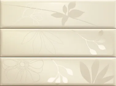 CIR Flair Inserto Avorio S/3, панно (3 шт.) ARTCERAMICA - АРТКЕРАМИКА
