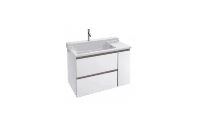 Тумба с раковиной Jacob Delafon Soprano 75 см EB1330-N18 белый МОСПЛИТКА