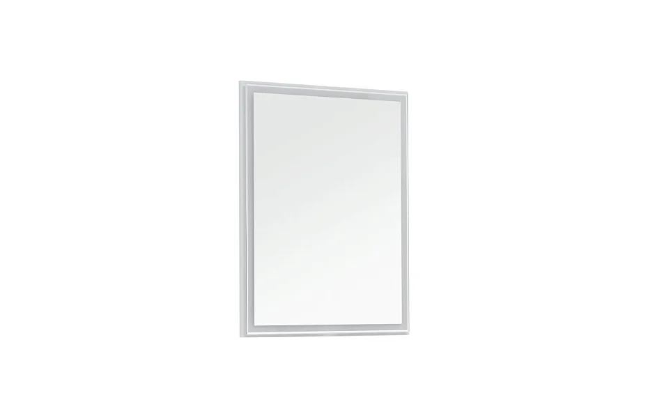 Зеркало Aquanet Nova Lite 60 белое LED МОСПЛИТКА
