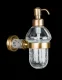 BOHEME Murano Crystal Настенный диспенсер, бронза АТЕЛЬЕ ВАННОЙ КОМНАТЫ. САМАРА