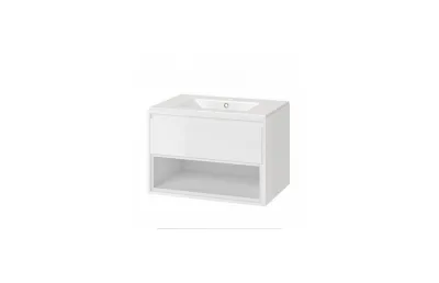 Тумба с раковиной Excellent Tuto 70 см MLEX.0101.700.WHWH МОСПЛИТКА