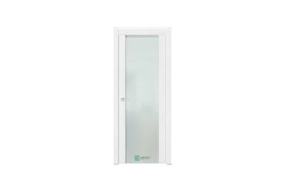 Межкомнатная дверь Elegance E7 Белый глянец стекло 2 7 ДВЕРЕЙ