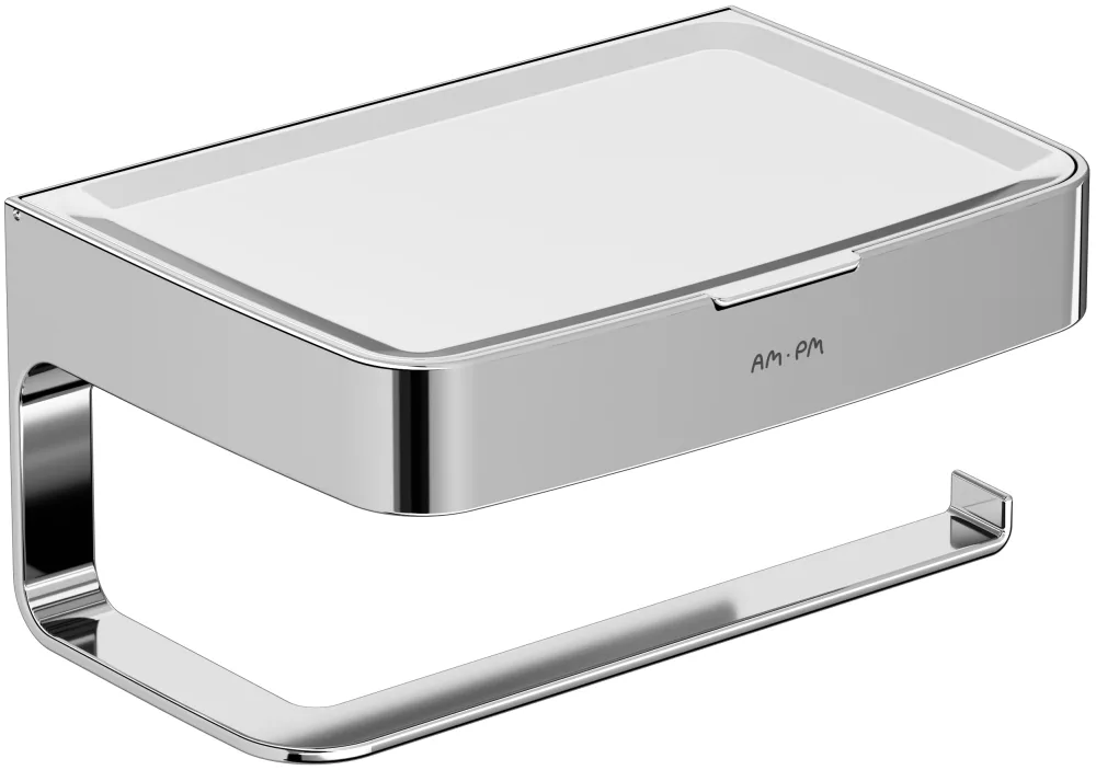 AM.PM Inspire 2.0, Держатель для туалетной бумаги с коробкой, хром, шт АТЕЛЬЕ ВАННОЙ КОМНАТЫ. САМАРА
